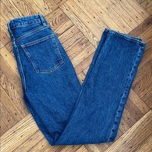Denim Forum Blue Straight Jeans size 25